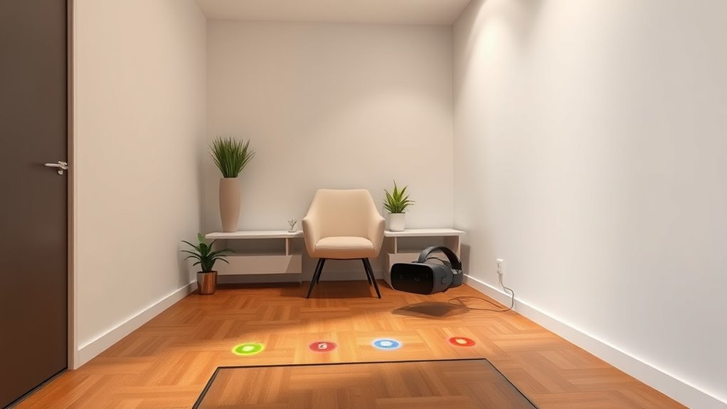 create a safe open vr space