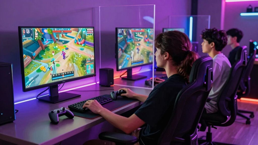 create a spectator viewing setup