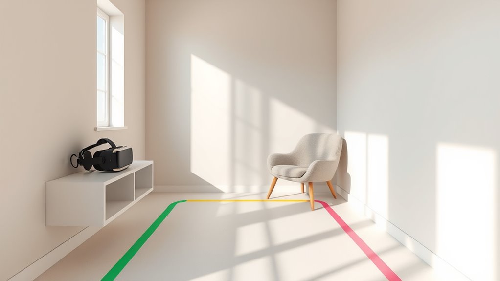 create clear boundary markers