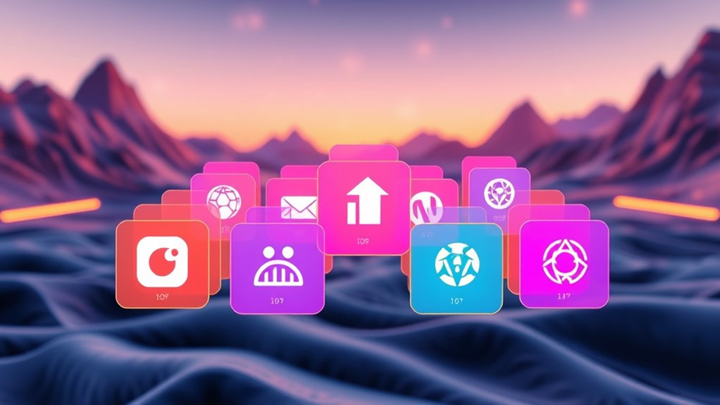 create organized app groups
