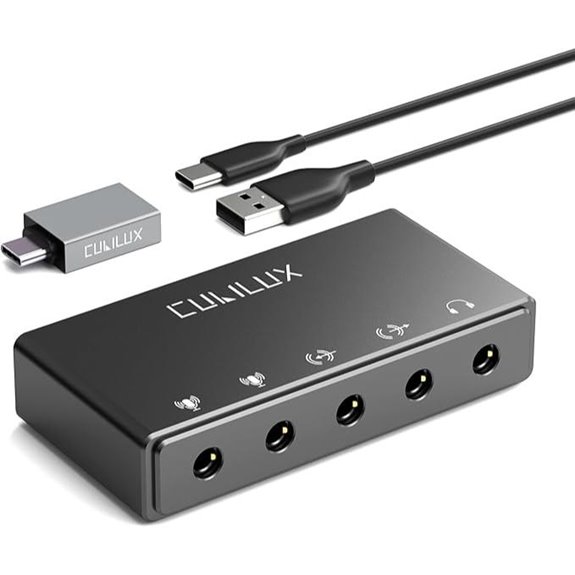 Cubilux CB5 USB Audio Interface for Recording