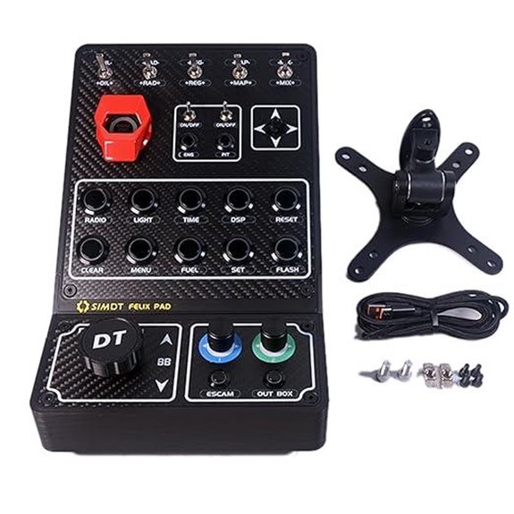 Programmable Racing Wheel Button Box for Logitech & Fanatec