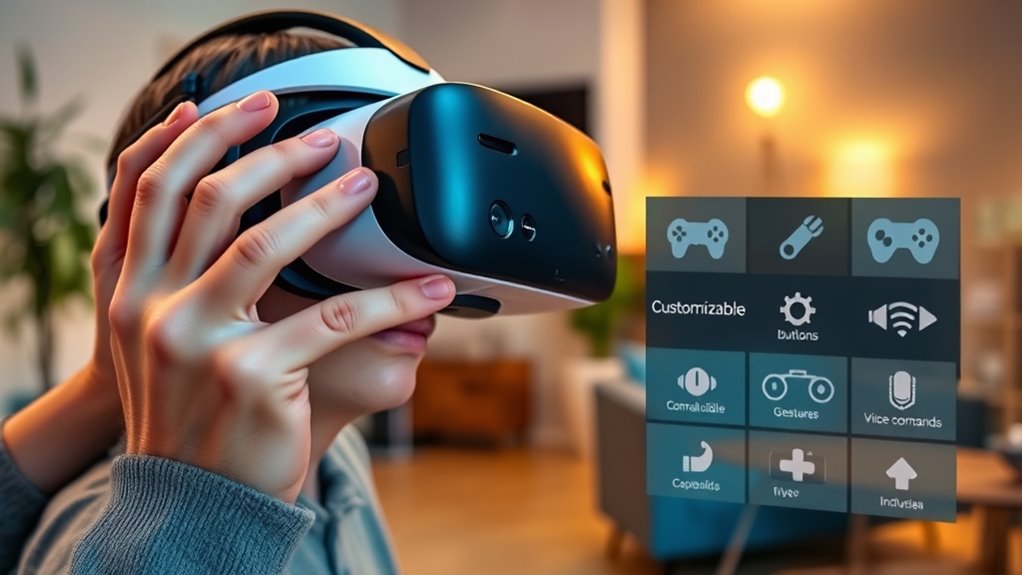 customizable vr control options