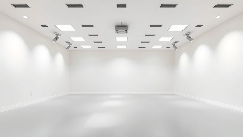 diffuse lighting reduces glare