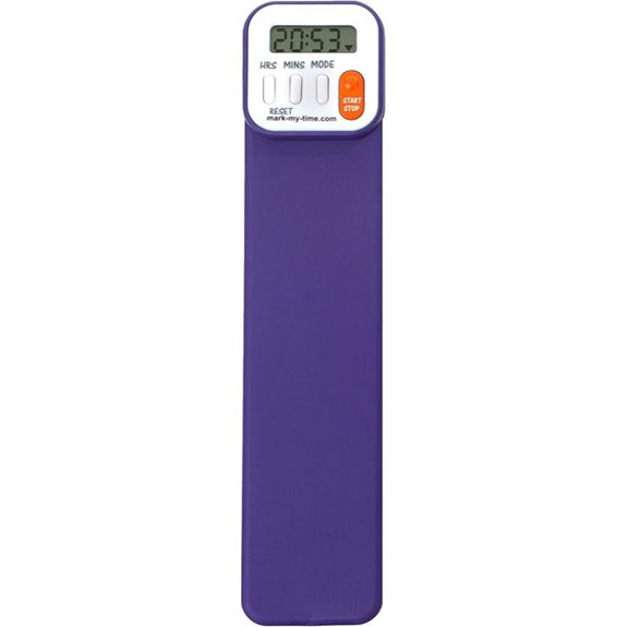 Mark-My-Time Digital Bookmark & Reading Timer