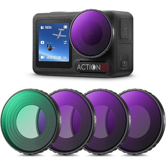 K&F Concept ND PL Filter Kit for DJI Osmo Action