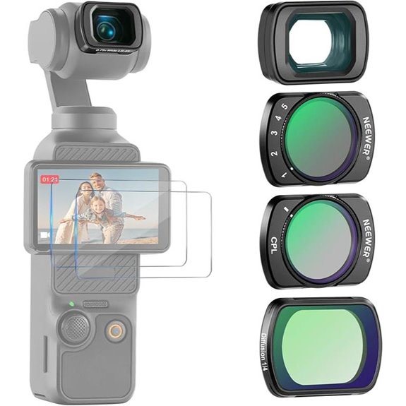 NEEWER Filter Set (3 Pack) for DJI Osmo Pocket