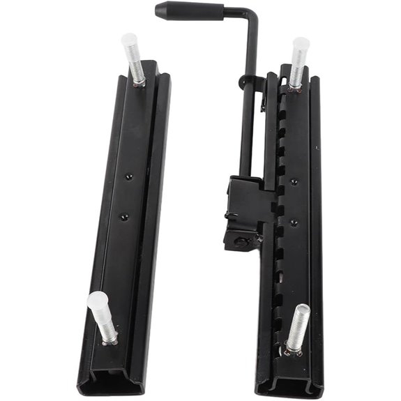 Sim Racing Seat with Adjustable Slider Track (2 pcs)