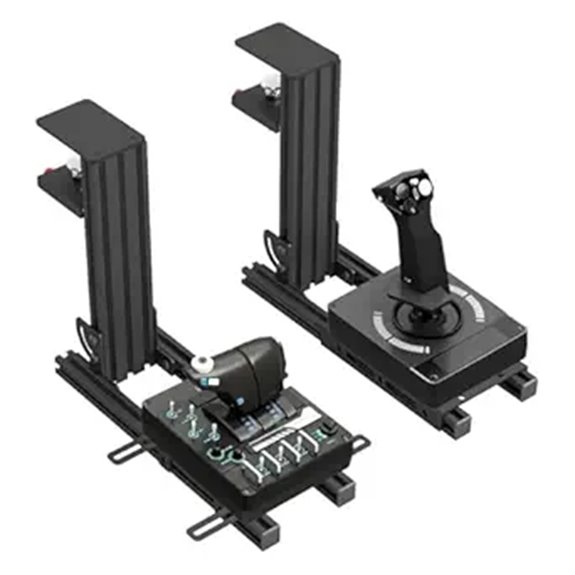 Likeem Flight Sim Joystick Desk Mount (2 Pack)