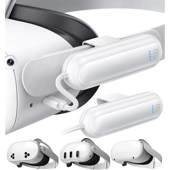 YUANHOT 2-Pack 20000mWh Oculus Quest Battery Pack