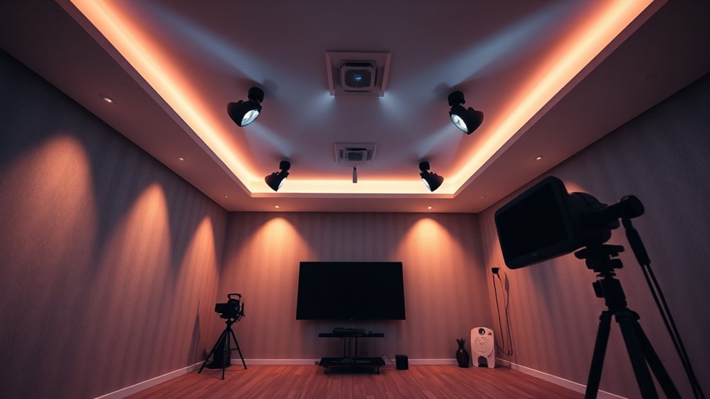 dynamic immersive lighting synchronization