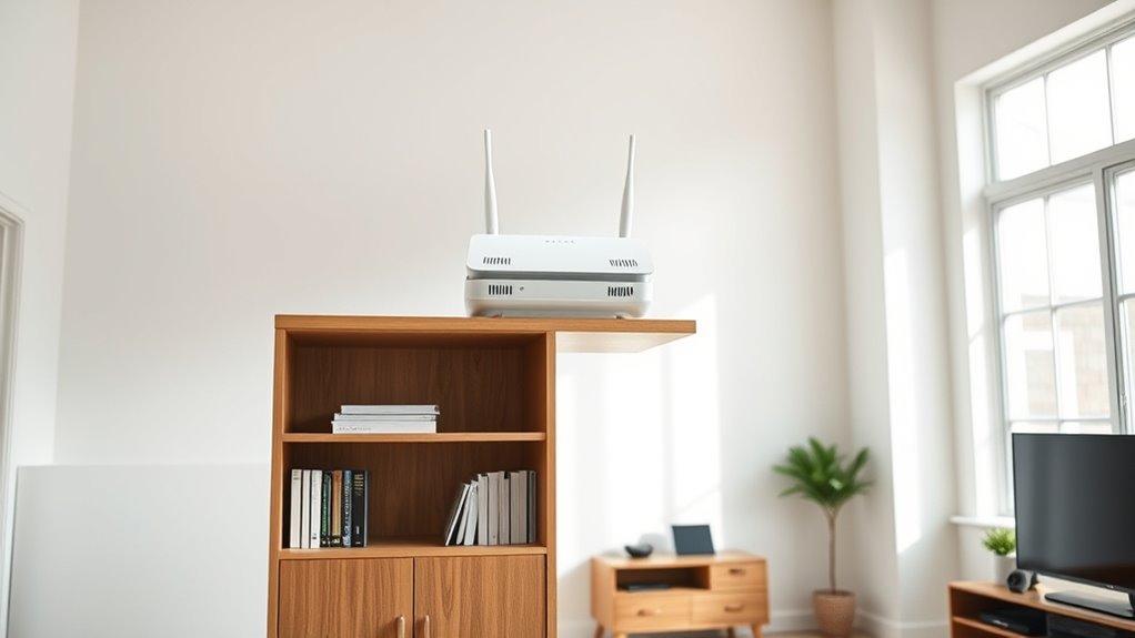 elevate router for better connection