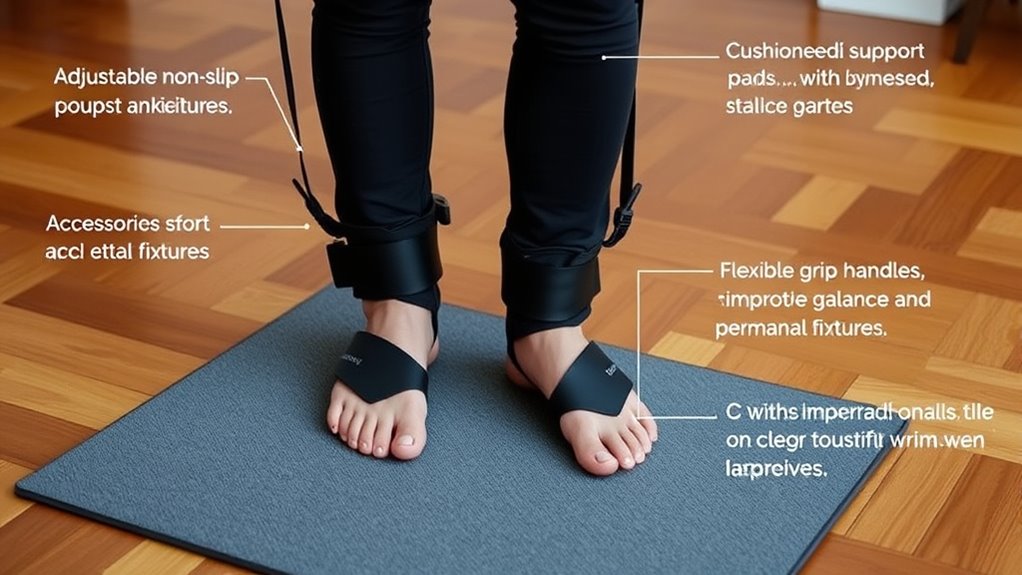 enhance stability with accessories