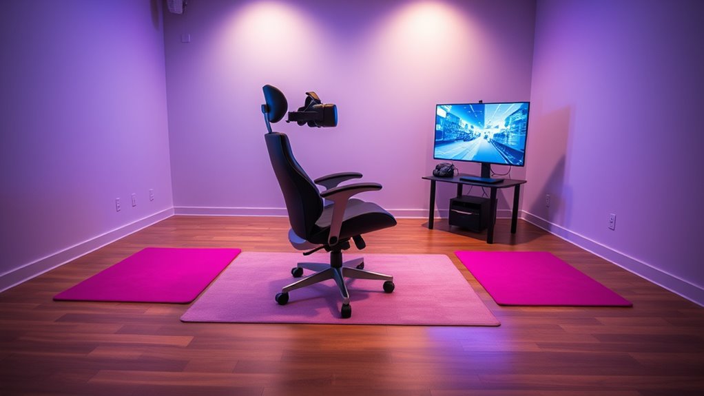 ensure safe ergonomic vr use