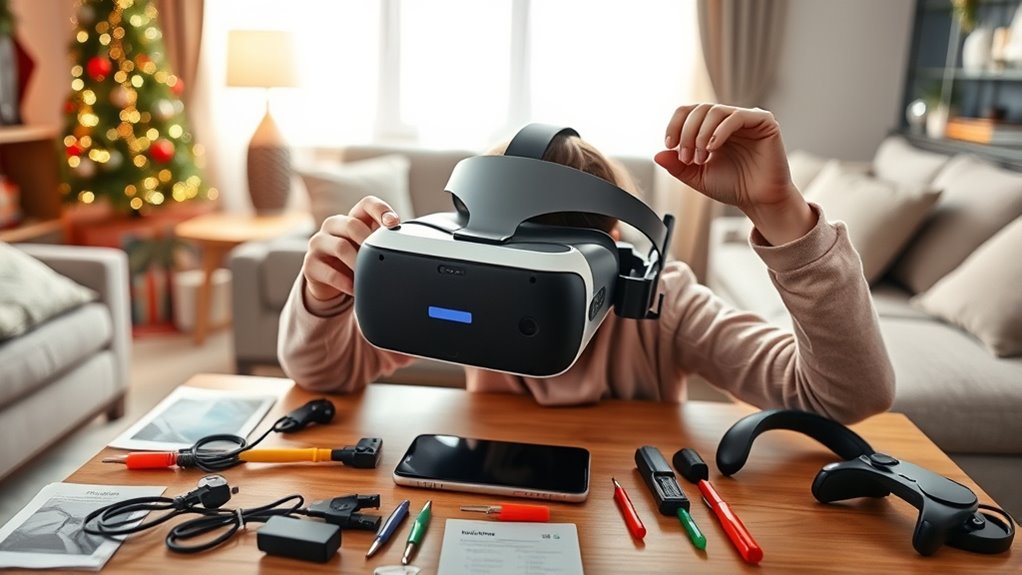 ensure vr setup safety