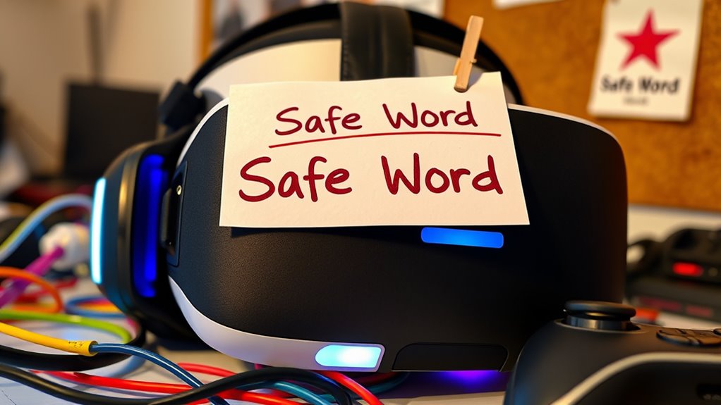 establish safe vr boundaries