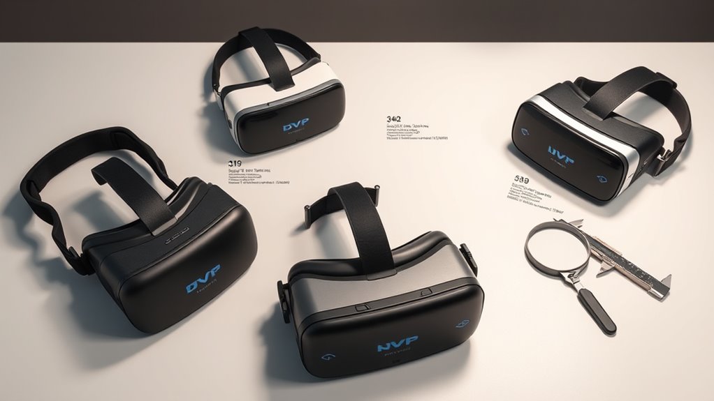 evaluate vr specifications objectively
