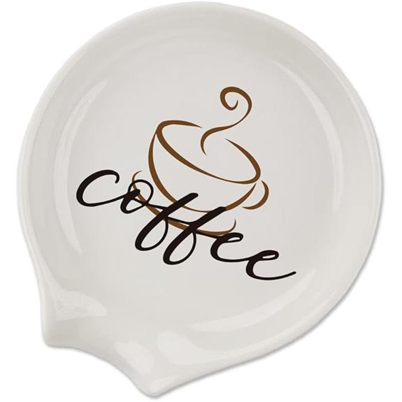 Engraved Coffee Spoon Rest Farmhouse Kitchen Decor