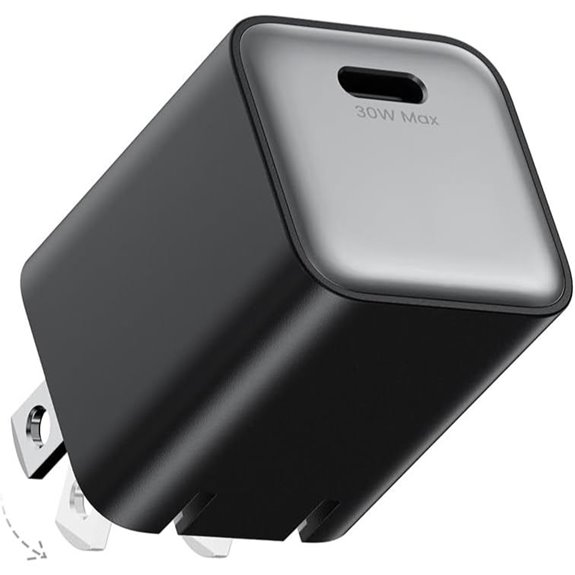 30W GaN USB C Wall Charger for Phones and Tablets