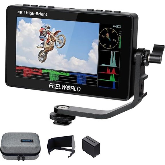 FEELWORLD F5 Prox 5.5 DSLR Monitor with Kit
