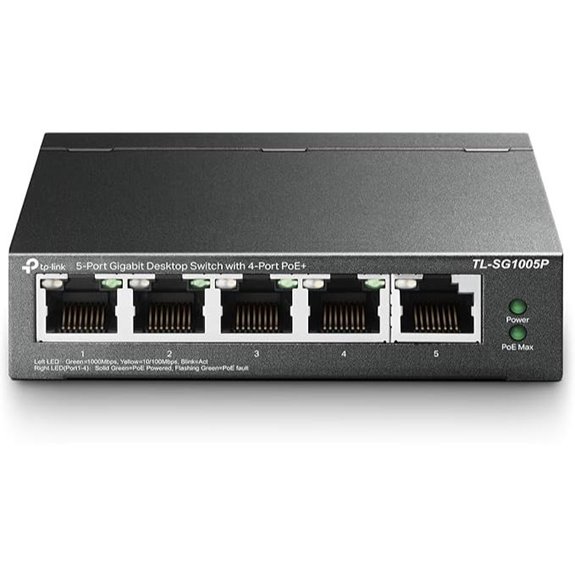 TP-Link 5-Port Gigabit PoE Switch with 4 PoE