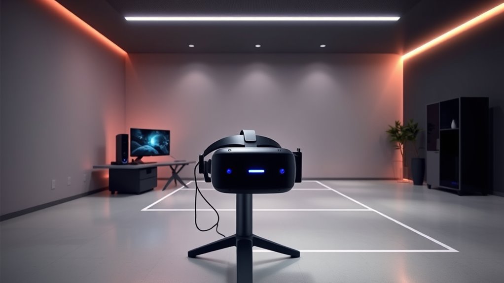 fixed immersive virtual reality