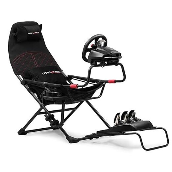 GTPLAYER Foldable Sim Racing Cockpit for PC