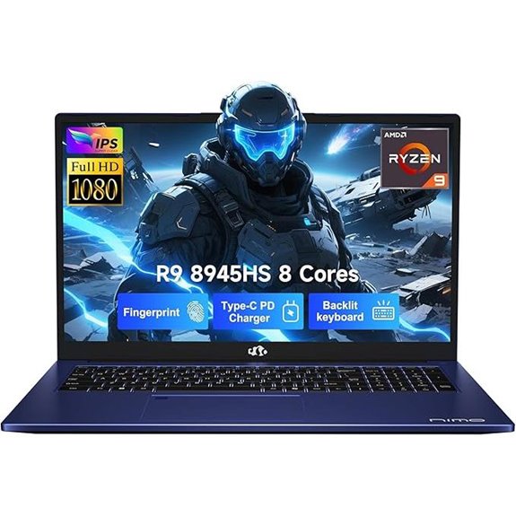 NIMO 17.3 Gaming Laptop Ryzen 9 16GB 1TB SSD