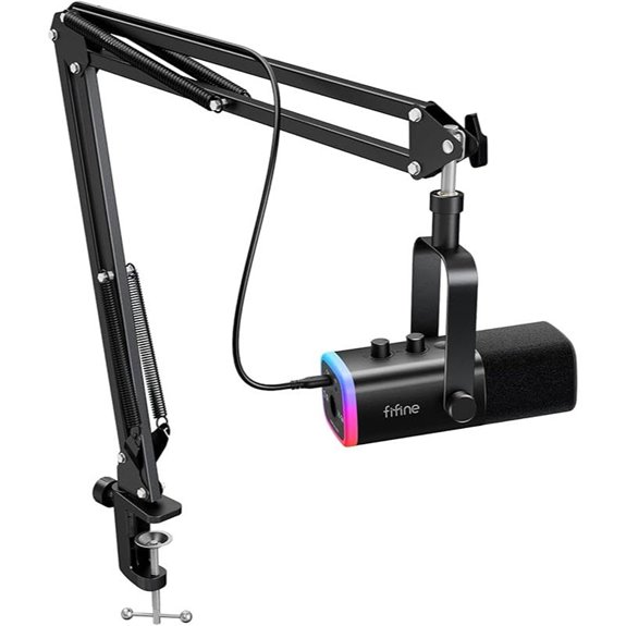 FIFINE XLR/USB Gaming Microphone Set with Accessories