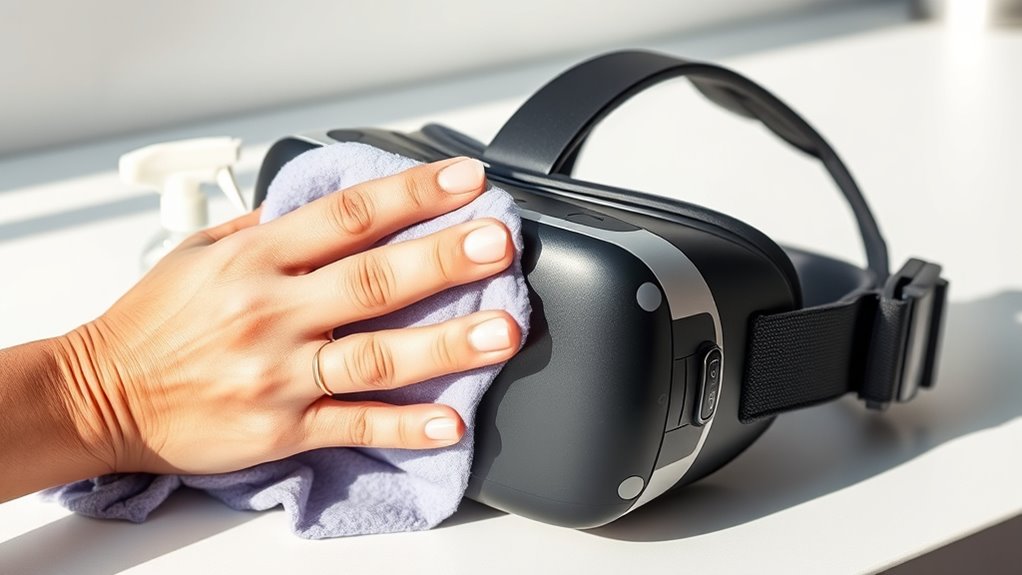 gather gentle cleaning supplies