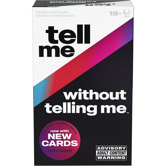 Tell Me Without Telling Me 2025 Party Game