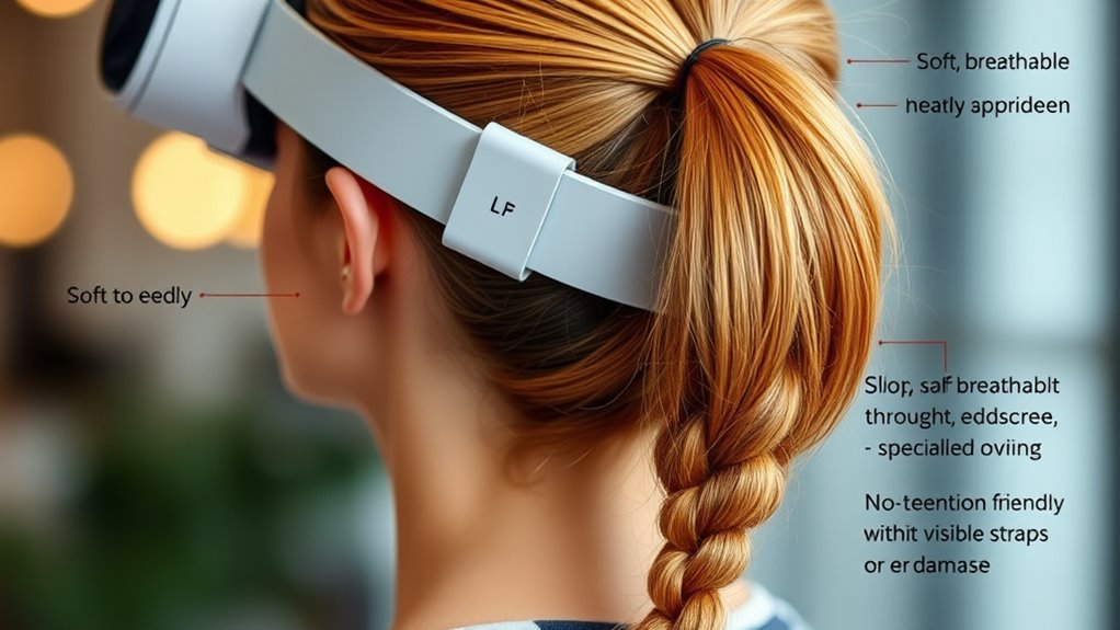 hair friendly vr accessories