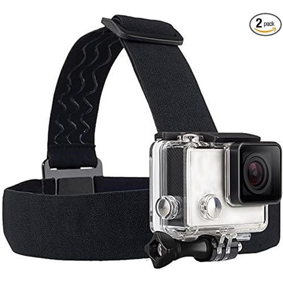Action Camera Head Mount Strap Compatible with Gopro