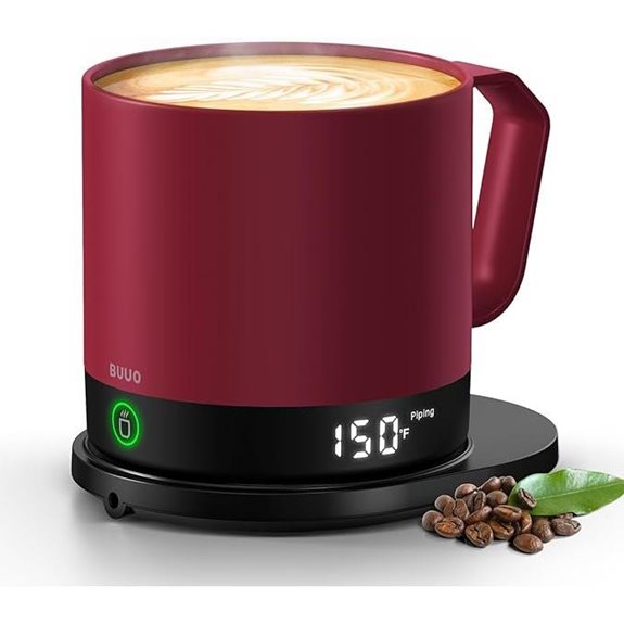 Self-Heating 14oz Coffee Mug with LED Display