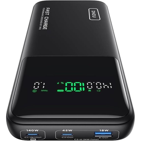 INIU 140W 27000mAh Portable Laptop Power Bank