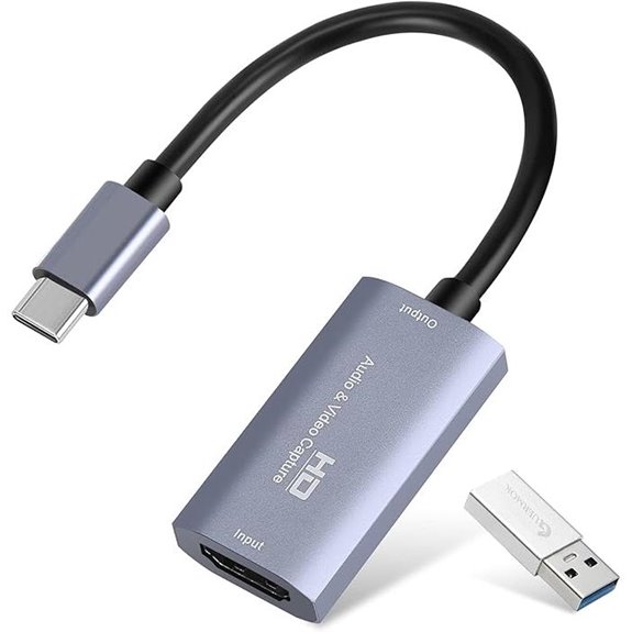 Guermok 4K HDMI USB Capture Card for Streaming