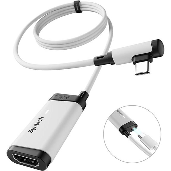 Syntech 2K Capture Card with 100W PD Charging