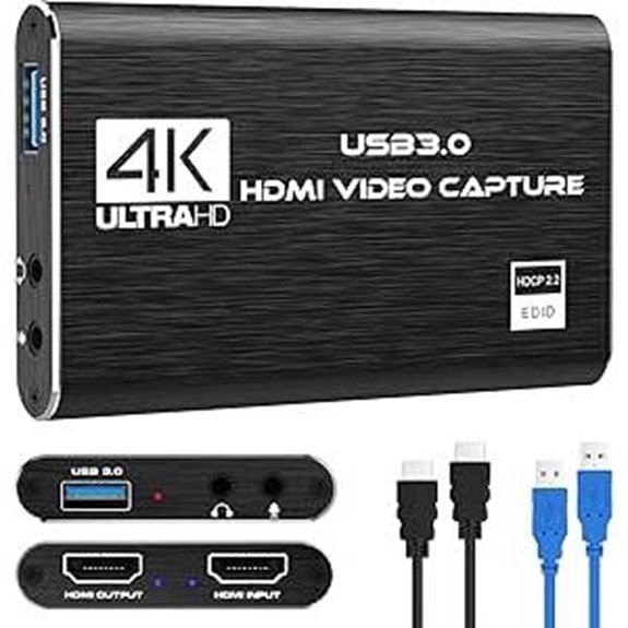 4K HDMI Capture Card for Switch and Consoles