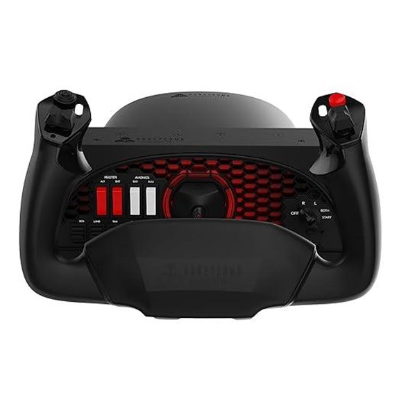 Honeycomb Alpha Flight Yoke & Switch Panel