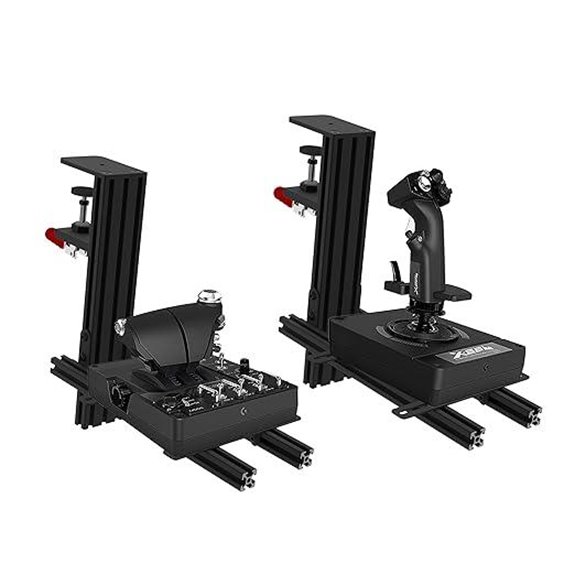 Hikig 2-Piece Flight Sim Mount for HOTAS Systems