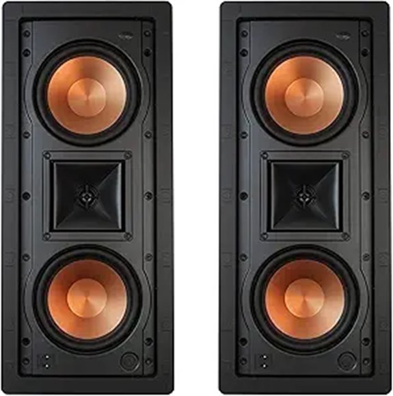 Klipsch R-5502-W II In-Wall Speaker 2-Pack
