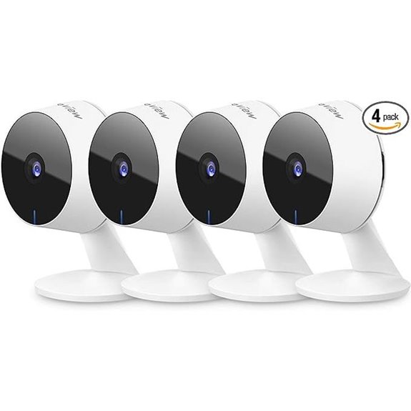 LaView 4-Pack Indoor Security Cameras with Wi-Fi