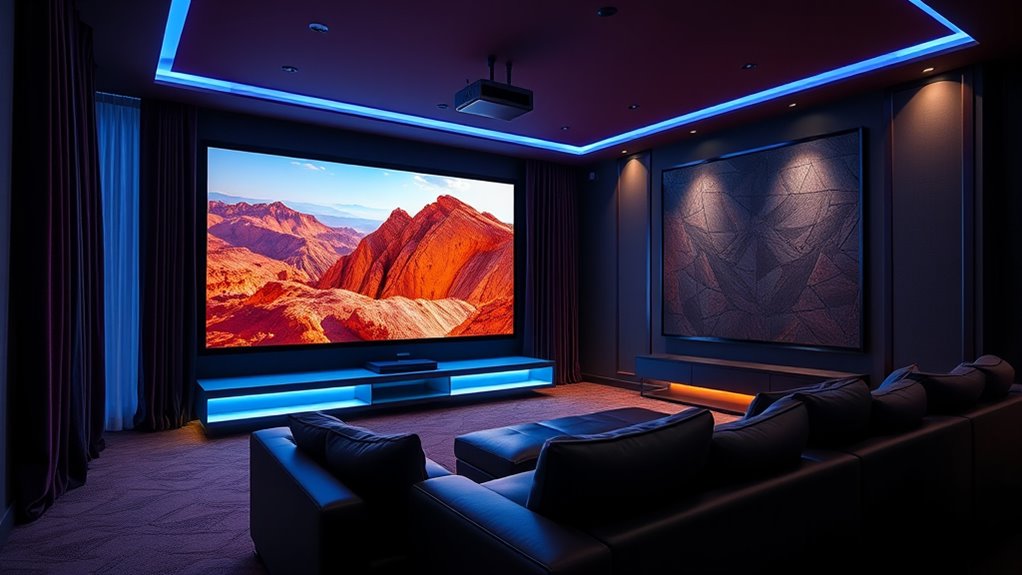 key home theater projector factors