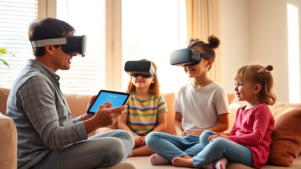 kids help set vr rules