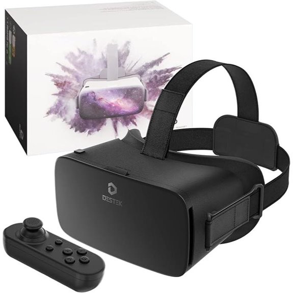 kids vr headset with gamepad