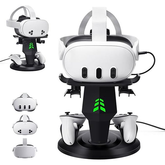 Lampelc VR Headset Charging Dock for Meta Quest
