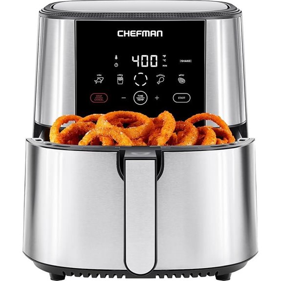 Chefman TurboFry Touch Air Fryer XL 8QT
