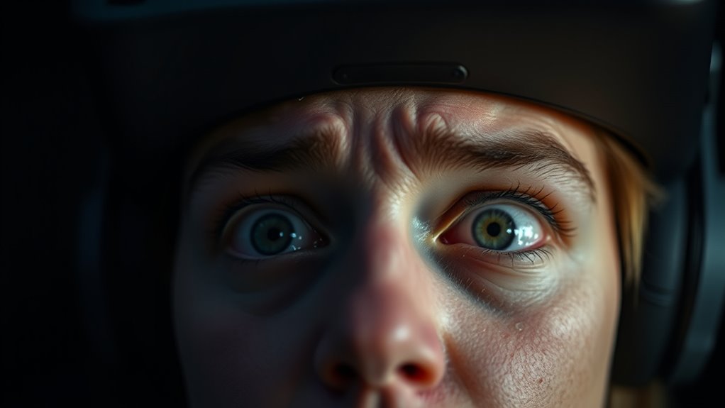 latency causes spatial disorientation