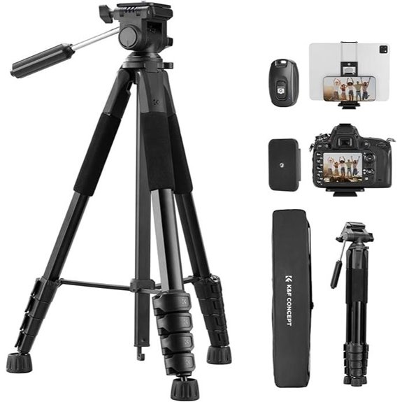 K&F Concept 75 Lightweight Camera Tripod
