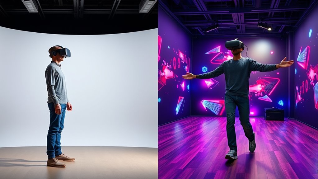 limited movement and immersion